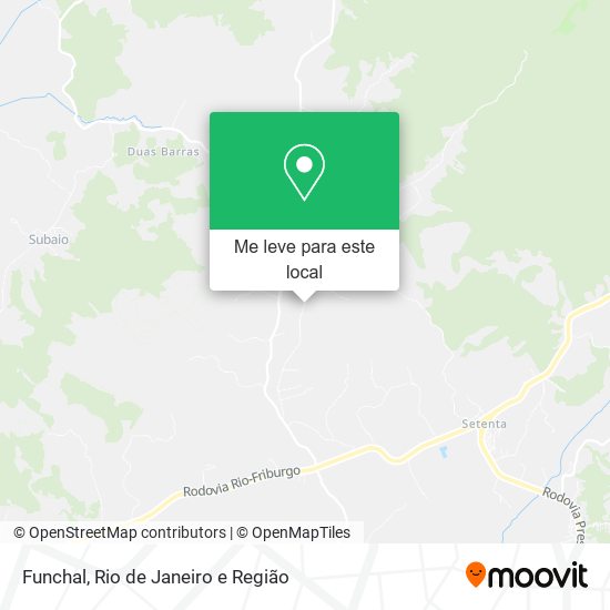 Funchal mapa
