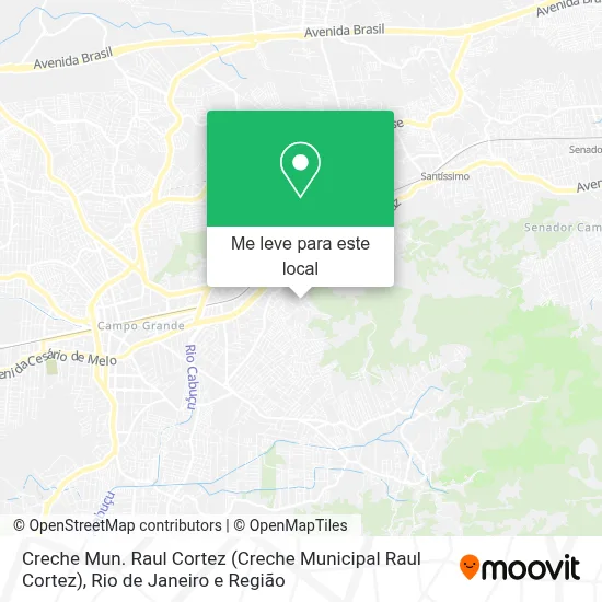 Creche Mun. Raul Cortez mapa