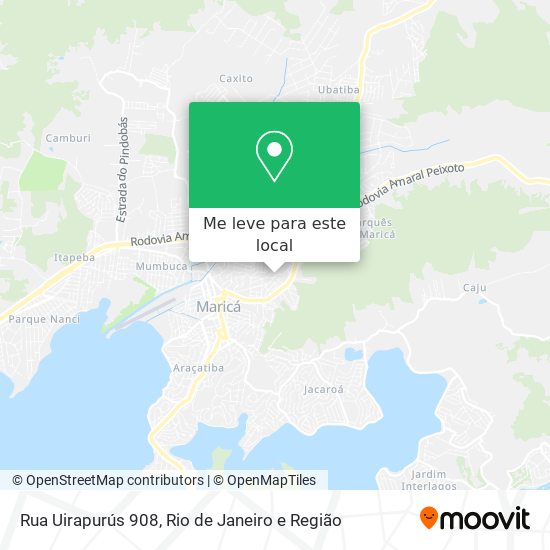 Rua Uirapurús 908 mapa