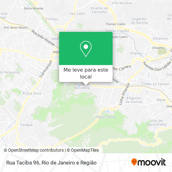Rua Taciba 96 mapa