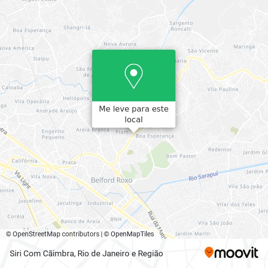 Siri Com Cãimbra mapa