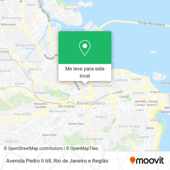 Avenida Pedro II 68 mapa