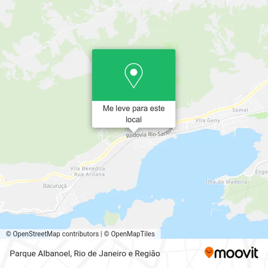 Parque Albanoel mapa