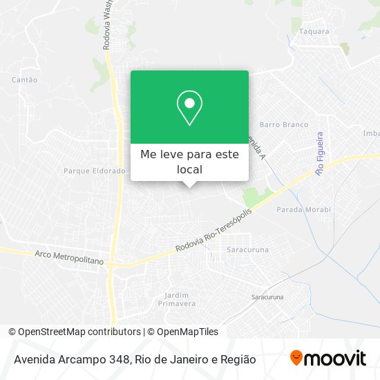 Avenida Arcampo 348 mapa