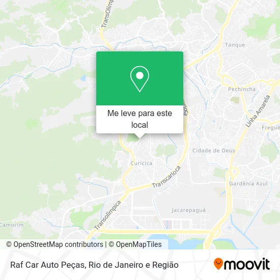 Raf Car Auto Peças mapa