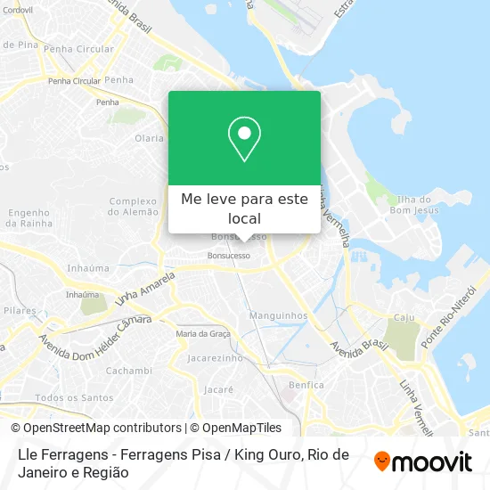 Lle Ferragens - Ferragens Pisa / King Ouro mapa