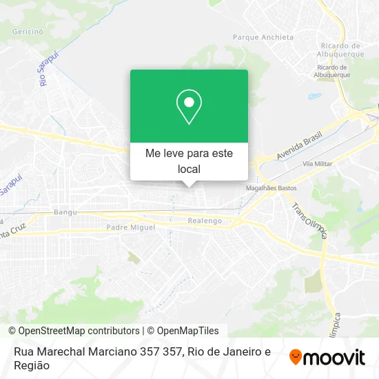 Rua Marechal Marciano 357 357 mapa