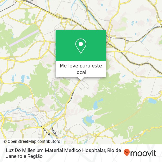 Luz Do Millenium Material Medico Hospitalar mapa