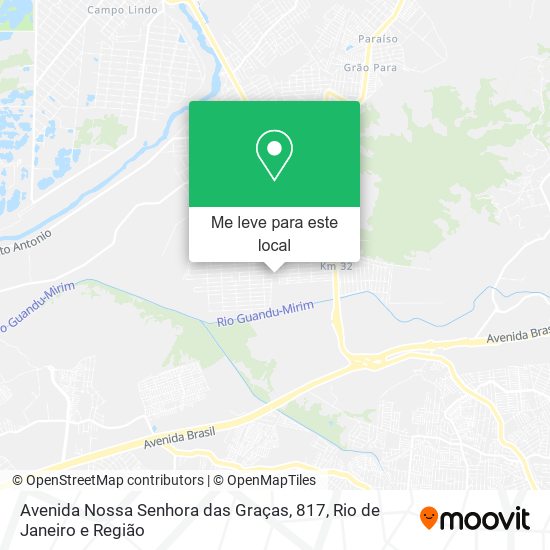 Avenida Nossa Senhora das Graças, 817 mapa