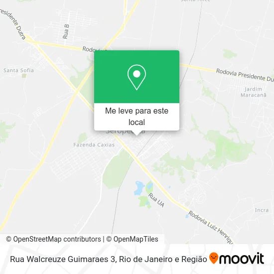 Rua Walcreuze Guimaraes 3 mapa