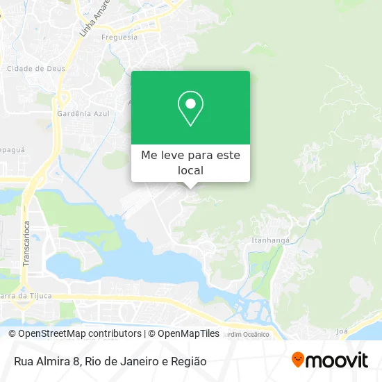 Rua Almira 8 mapa