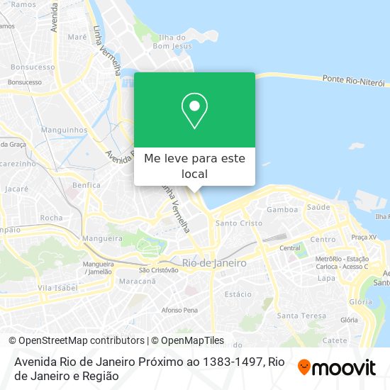 Avenida Rio de Janeiro Próximo ao 1383-1497 mapa