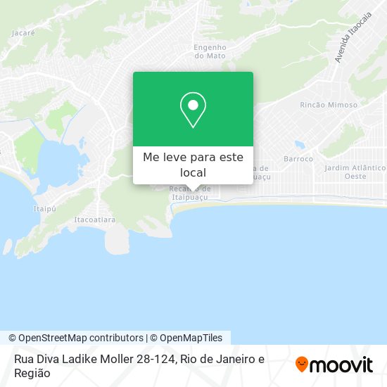 Rua Diva Ladike Moller 28-124 mapa