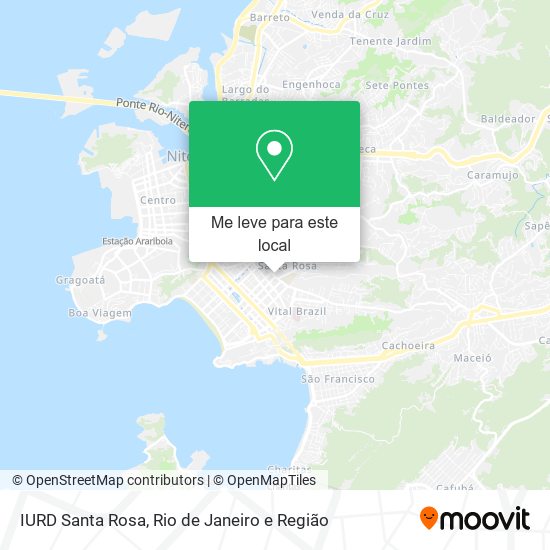 IURD Santa Rosa mapa