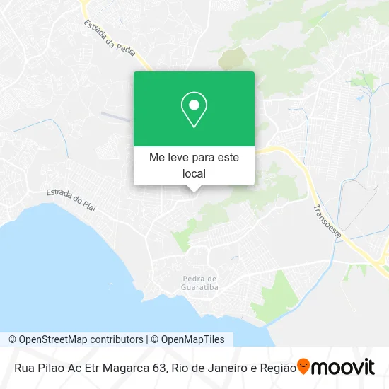 Rua Pilao Ac Etr Magarca 63 mapa