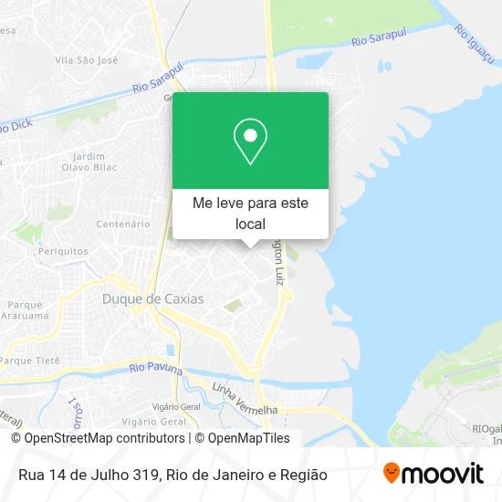 Rua 14 de Julho 319 mapa