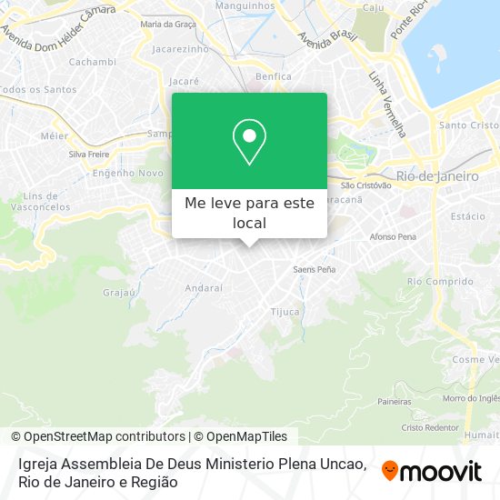 Igreja Assembleia De Deus Ministerio Plena Uncao mapa