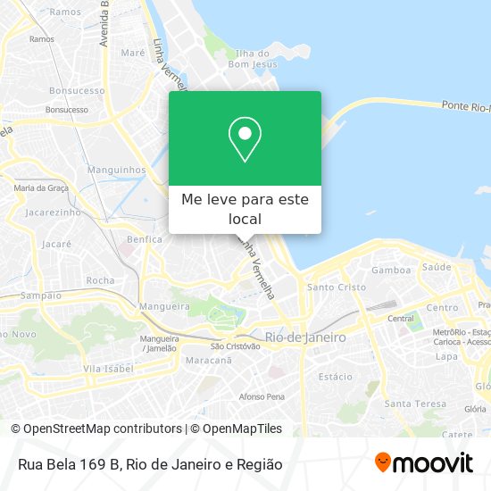 Rua Bela 169 B mapa