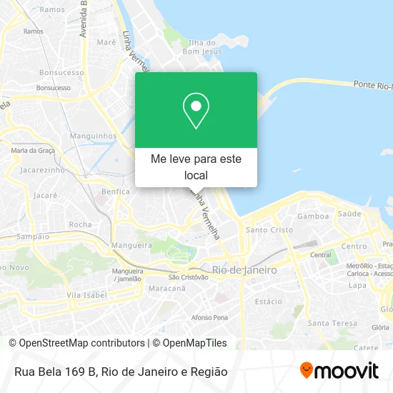 Rua Bela 169 B mapa