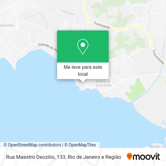 Rua Maestro Deozilio, 133 mapa