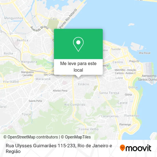 Rua Ulysses Guimarães 115-233 mapa