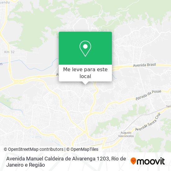 Avenida Manuel Caldeira de Alvarenga 1203 mapa