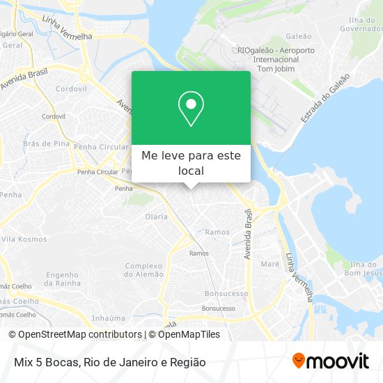Mix 5 Bocas mapa