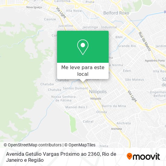 Avenida Getúlio Vargas Próximo ao 2360 mapa