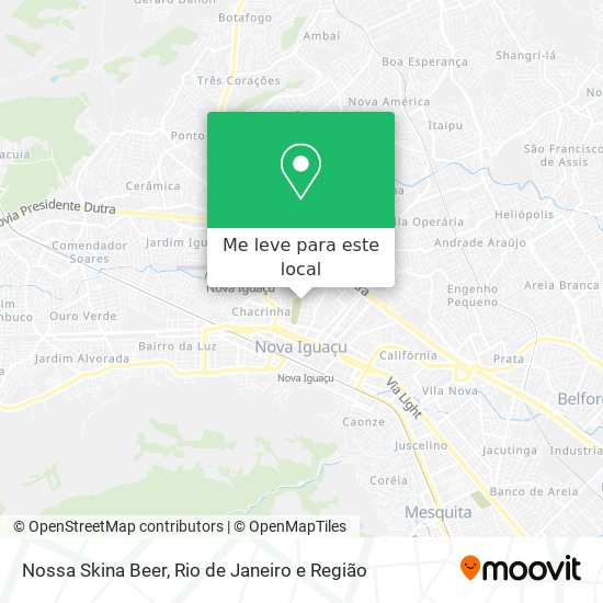 Nossa Skina Beer mapa