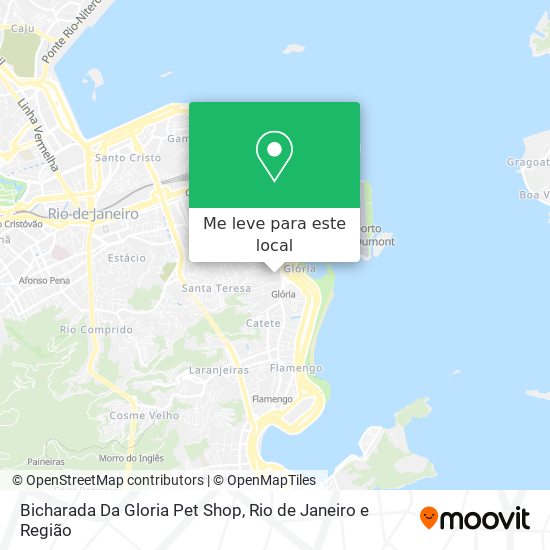 Bicharada Da Gloria Pet Shop mapa