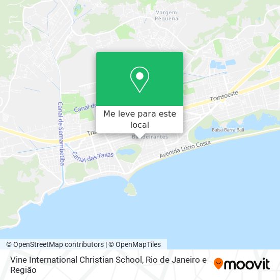 Vine International Christian School mapa