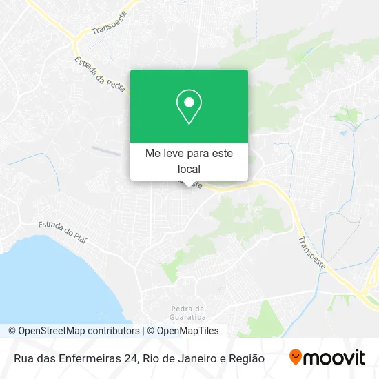 Rua das Enfermeiras 24 mapa