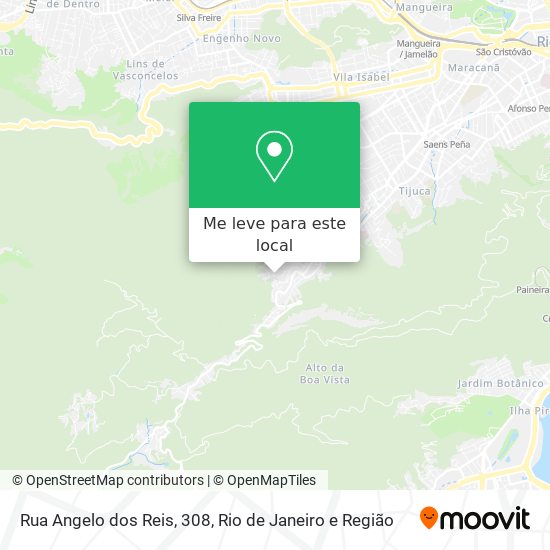 Rua Angelo dos Reis, 308 mapa