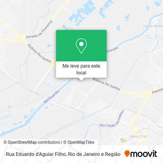 Rua Eduardo d'Aguiar Filho mapa