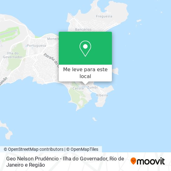 Geo Nelson Prudêncio - Ilha do Governador mapa