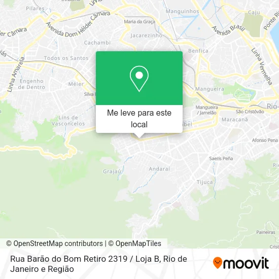 Rua Barão do Bom Retiro 2319 / Loja B mapa