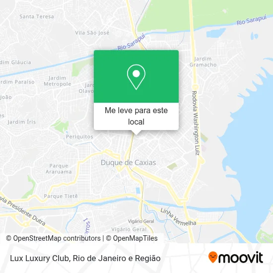 Lux Luxury Club mapa