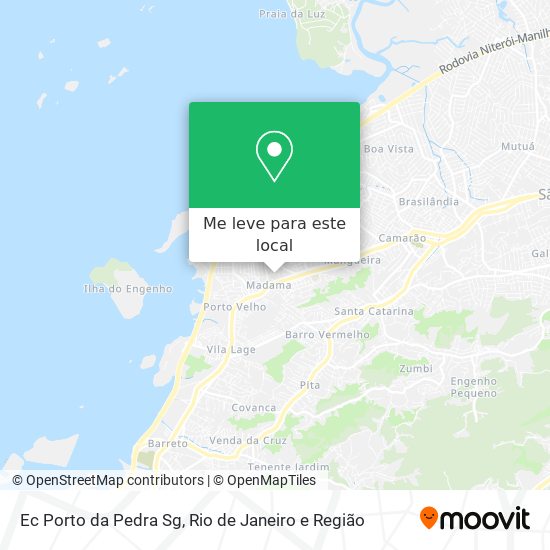 Ec Porto da Pedra Sg mapa
