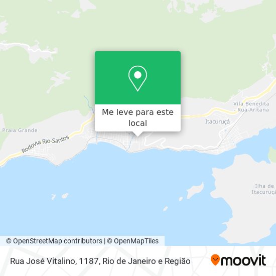 Rua José Vitalino, 1187 mapa