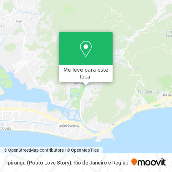 Ipiranga (Posto Love Story) mapa