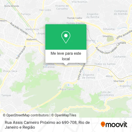 Rua Assis Carneiro Próximo ao 690-708 mapa