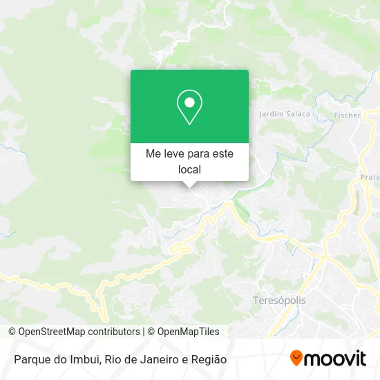 Parque do Imbui mapa
