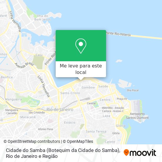 Cidade do Samba (Botequim da Cidade do Samba) mapa