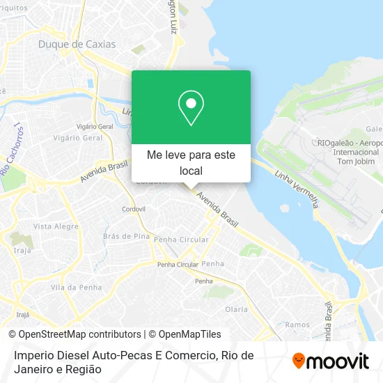 Imperio Diesel Auto-Pecas E Comercio mapa
