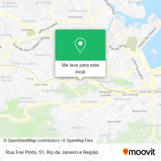 Rua Frei Pinto, 51 mapa