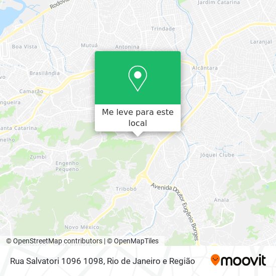 Rua Salvatori 1096 1098 mapa