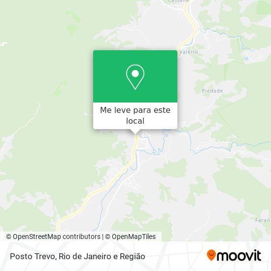 Posto Trevo mapa