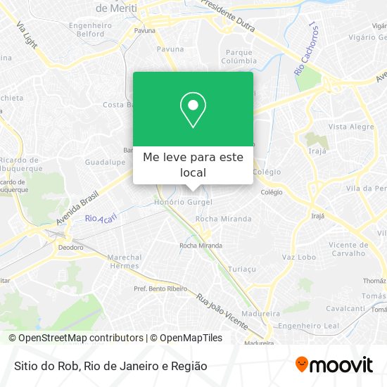 Sitio do Rob mapa