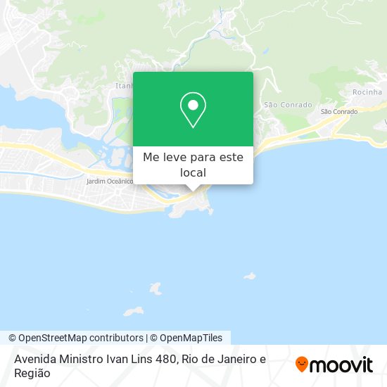 Avenida Ministro Ivan Lins 480 mapa