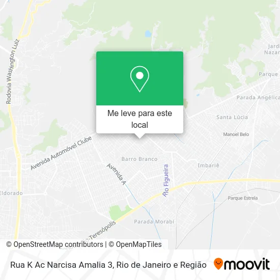 Rua K Ac Narcisa Amalia 3 mapa